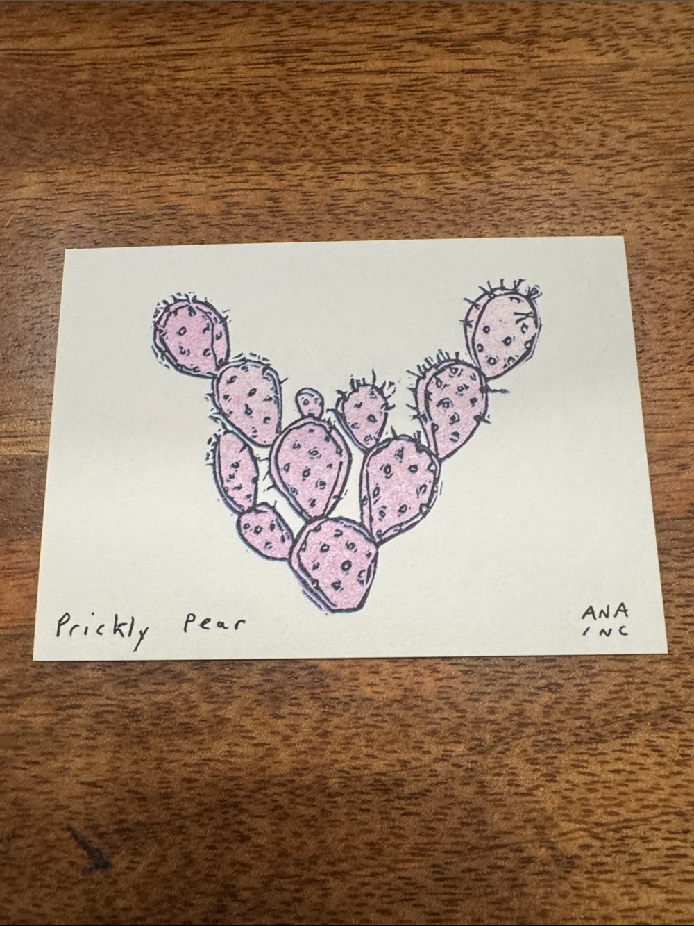 Inciardi - Prickly Pear - Mini Print